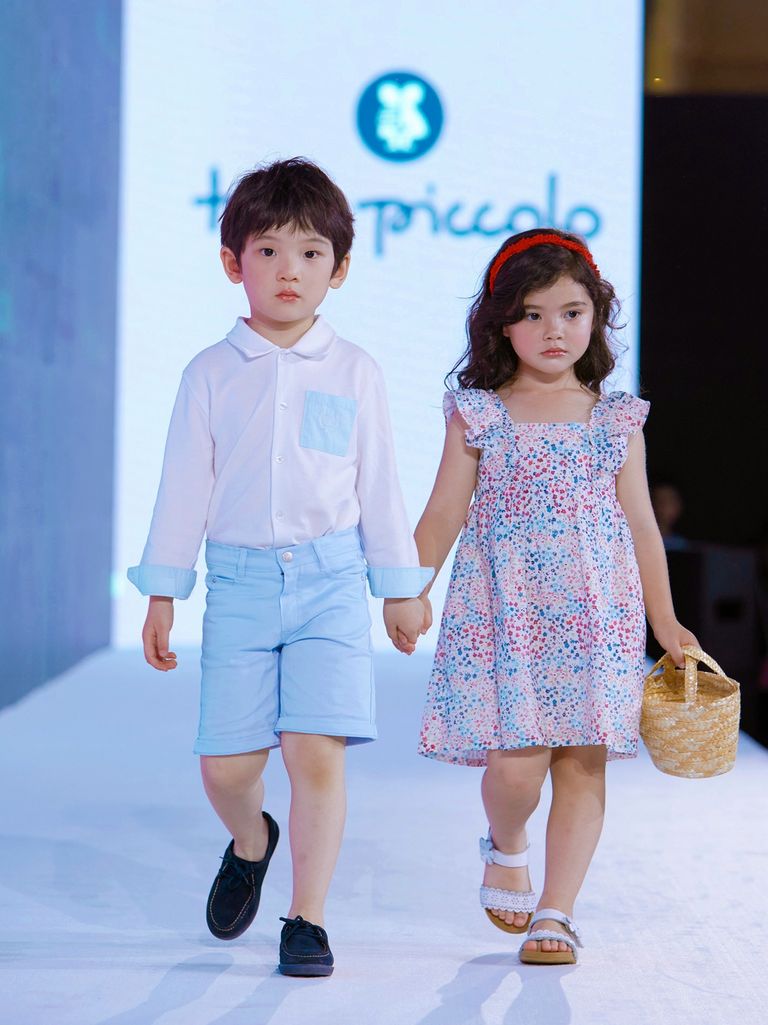 儿童时装周开幕多个国际品牌亮相,儿童春季时装周