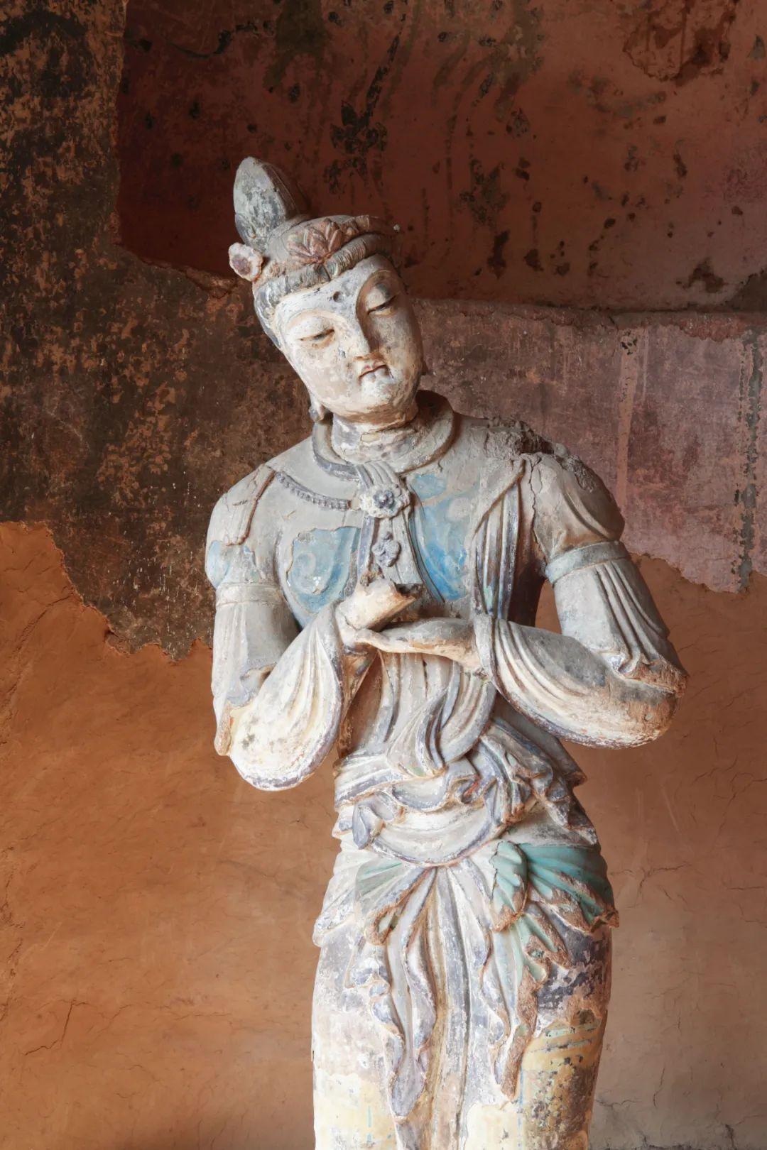 丝路石窟全景图,丝路明珠麦积山石窟