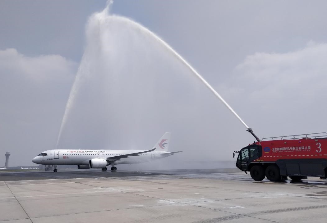 东航c919首飞航班上海至北京,从上海飞往香港c919