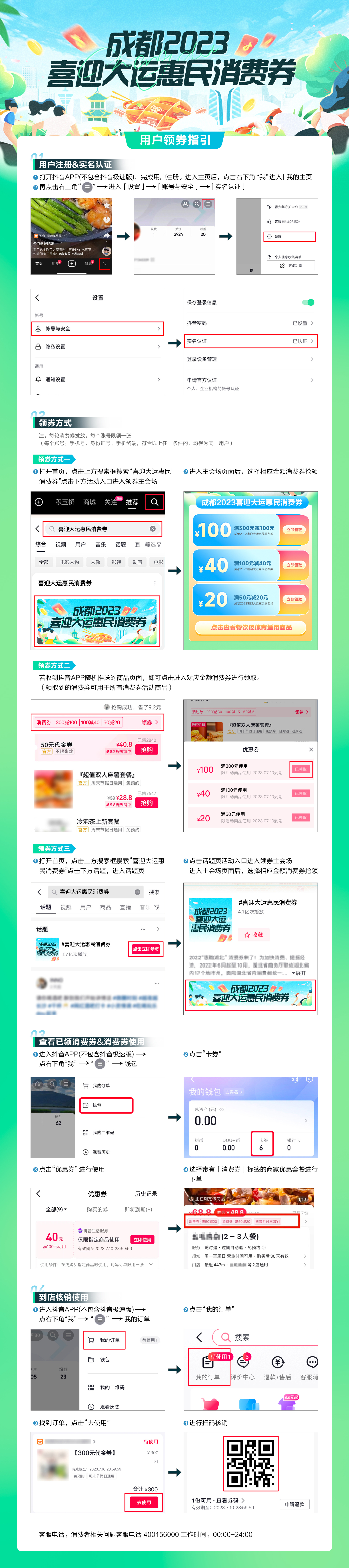 成都喜迎大运惠民消费券,喜迎大运消费券满50减20在哪里用
