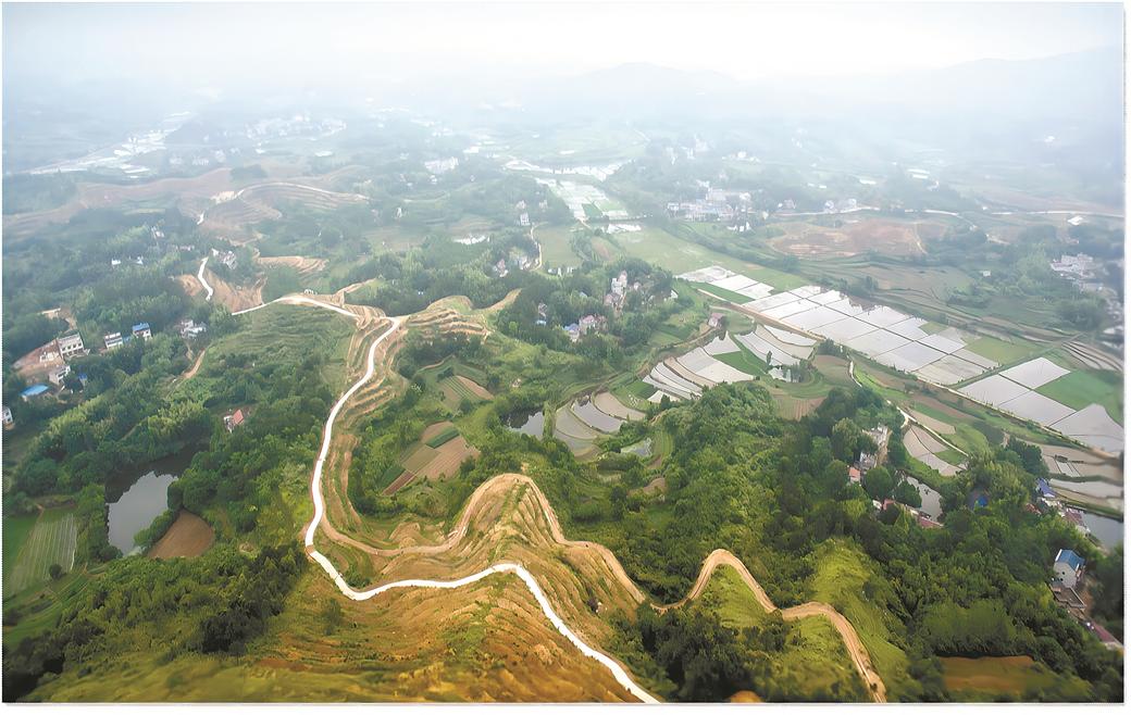 浠水高质量发展,浠水县一心三区建设秀美浠水