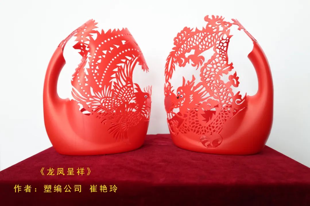 海化集团“幸福女工之家”手工作品展得到潍坊市总工会领导点赞