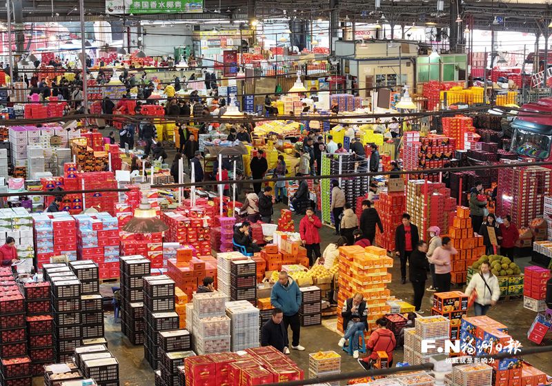 年后冷清的果蔬批发市场,厦门果蔬批发市场
