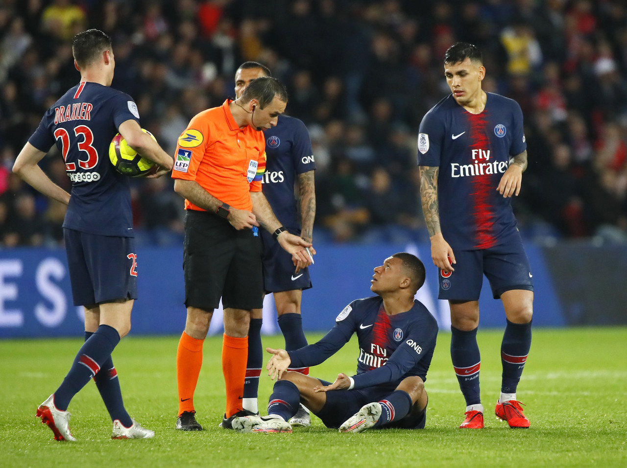 姆巴佩双响，巴黎圣日耳曼主场4-0战胜第戎